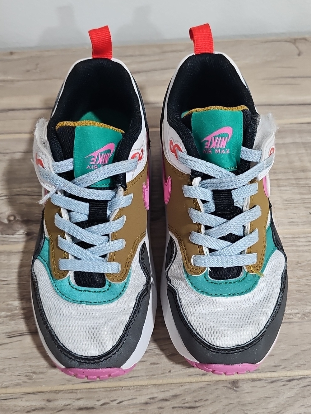 Nike Air Max Toddler Girls Sneakers Size 11c - Picture 2 of 9